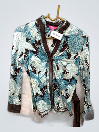 Kaura Floral Zipper Jacket