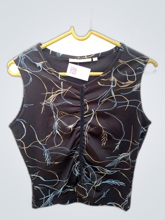MESSAGE Sleeveless Top