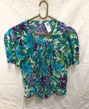 Printed Floral Blouse