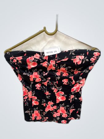 JenniferFer Printed Floral Blouse
