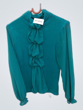 Børge Teal Blouse