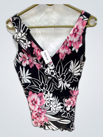 Le Groupe Printed Floral Blouse