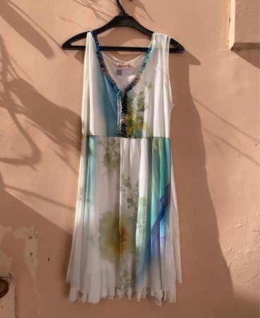 Cicero Embellished Floral Midi Dress