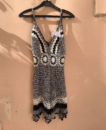 Crochet Mini Dress