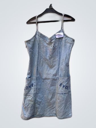 Unbranded Denim Mini Dress