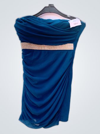 Teal Blue Dress