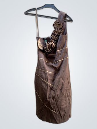Rinascimento One-Shoulder Mini Dress
