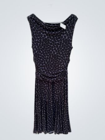 Jones New York Sleeveless Polka Dot Dress
