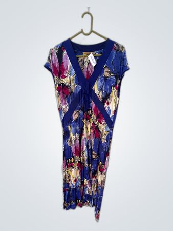 Unbranded Floral Printed V-Neck Dress