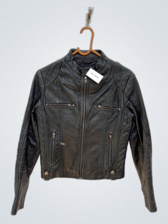 Skin's Collection Black Leather Jacket