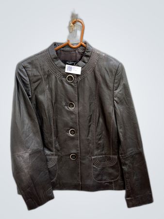 Un Jour Alleurs Leather Jacket