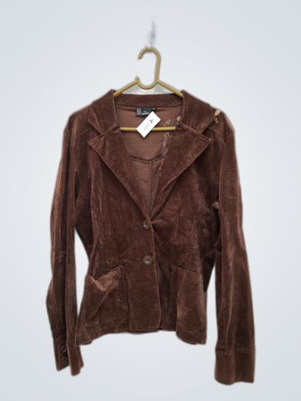 Brown Velvet Jacket