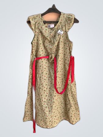 Unbranded Floral Green Mini Dress