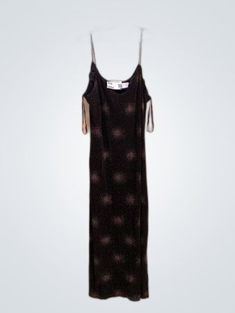 Dorothy Perkins Black Sequined Slip Dress