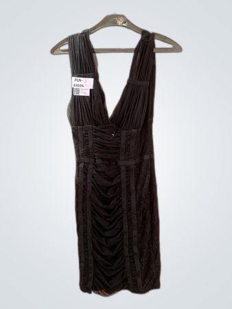 Black Lace Mini Dress