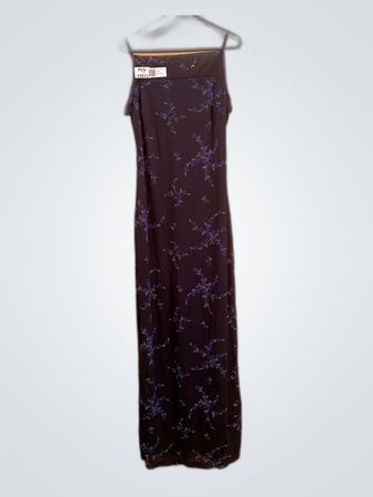 Unbranded Floral Print Spaghetti Strap Maxi Dress