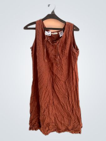 White Stag Terracotta Sleeveless Mini Dress