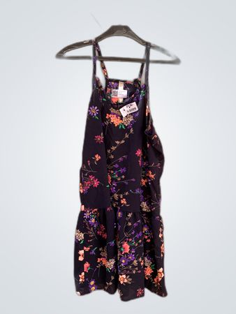 Faith Vintage Floral Print Mini Dress