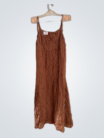 Pull & Bear Striped Slip Dress