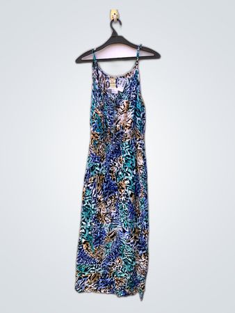 Faded Glory Leopard Print Maxi Dress