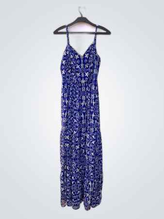 Unbranded Blue Floral Maxi Dress