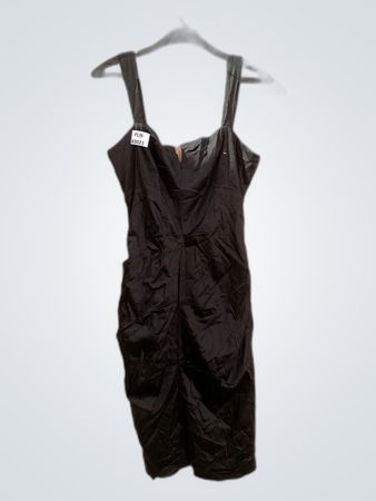 Le Chateau Black Strapless Mini Dress