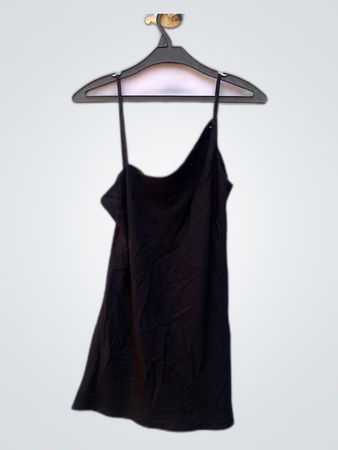 Mango Black Basic Tank Top