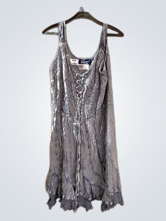 Joe Browns Lace-Up Denim Mini Dress
