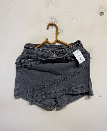 Unbranded Grey Denim Mini Shorts
