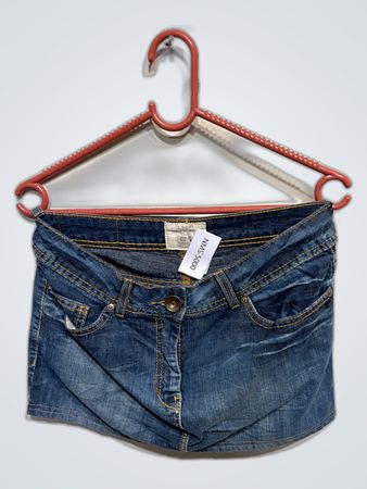 L.O.G.G. Low-Rise Denim Mini Shorts