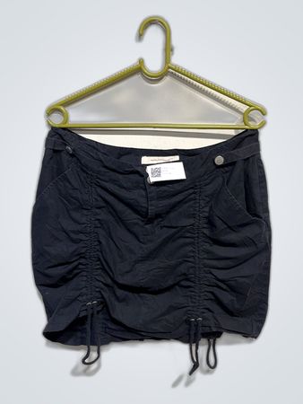 Rocha.John Rocha Black Smocked Mini Skirt