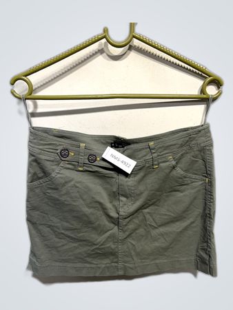 Toi et Moi Khaki Cargo Mini Skirt