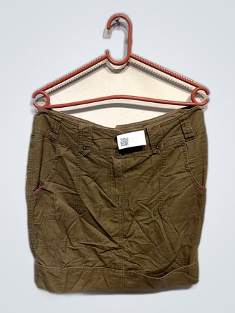 Newpenny Khaki Cargo Mini Skirt