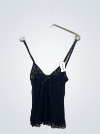 Black Lace Camisole Top