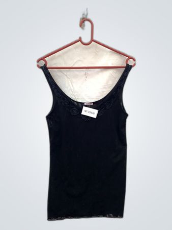 XINTIMA Black Lace Trim Camisole