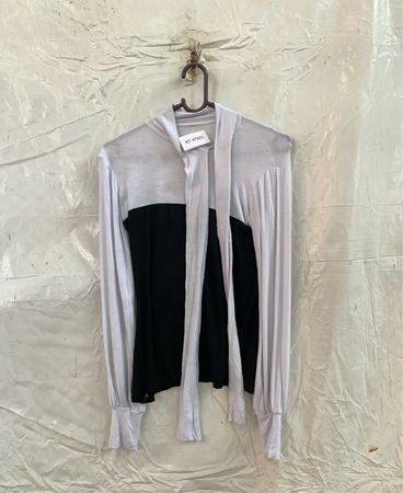 Unbranded Color Block Long Sleeve Blouse