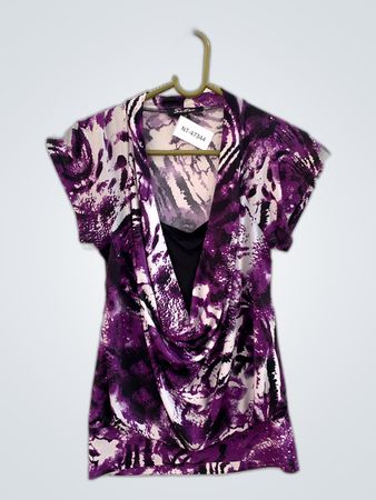 Sebago Printed Wrap Blouse