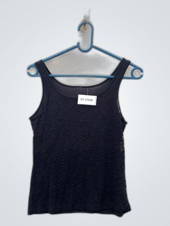 Unbranded Black Lace Camisole Top
