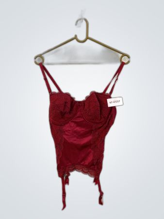 Unbranded Red Lace Bustier