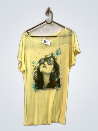 KOCCA Printed Sheer Blouse
