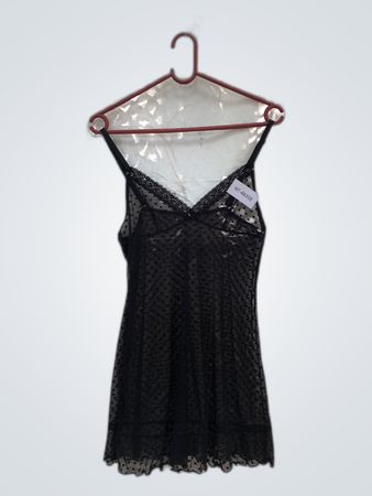 Black Lace Trim Camisole