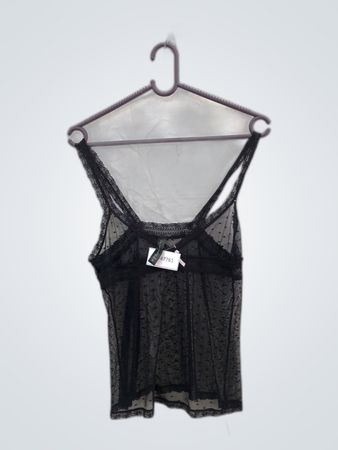 Select Fashion Black Lace Camisole