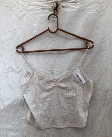 White Lace Camisole Top