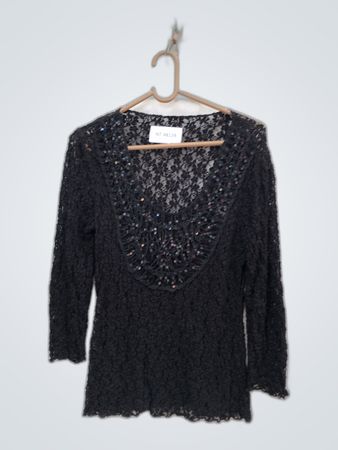 Black Lace Top