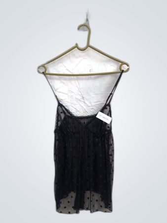Black Polka Dot Camisole