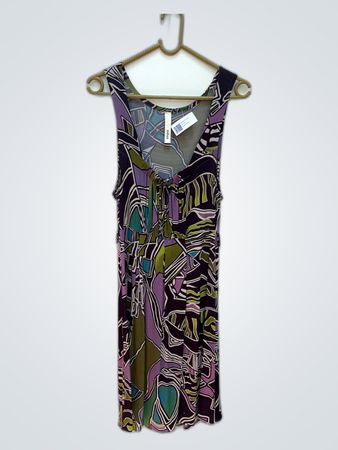 Joshua Printed Sleeveless Mini Dress