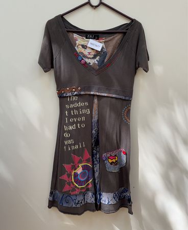 Z&J Fashion Printed V-Neck Blouse