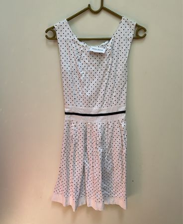 White Polka Dot Dress