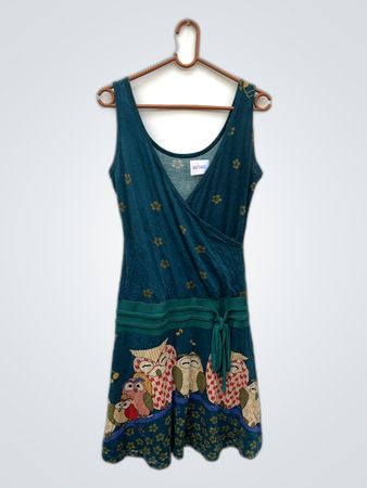 Unbranded Printed Sleeveless Mini Dress