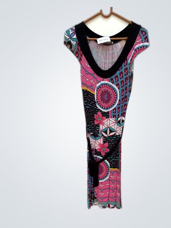 Jessica Printed Short Sleeve Dress
